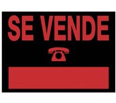 Archivo 2000 6167 NE señal de información Carta Negro, Rojo PVC 5 pieza(s)