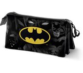 DC Comics Batman Caped Triple Pencil Case, Black