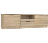 vidaXL Mueble de TV madera contrachapada 140x35x40 cm, Mueble de Salon, Mueble TV, Mueble TV salon, Mesa de TV, Mueble tele