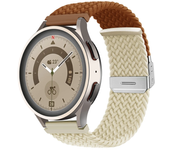 20mm/22mm Strap for Samsung Galaxy watch 4/5/6 40mm 44mm/active 2/Gear S3 braided solo loop bracelet for Huawei watch GT 2 band
