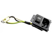 IMATICA LOS PALACIOS Conector de Corriente PS3 Slim con Cable y Interruptor