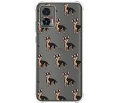 Funda Silicona Antigolpes para Motorola Edge 30 Neo 5G diseño Perros 11 Dibujos