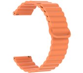 Magnetic Silicone Strap For Garmin Forerunner 165/168/245/645/265/255/Vivoactive 3 4 5 Sports Band For Garmin Venu 2 3 3S SQ SQ2