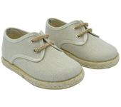 Nakloe Alpargatas Nino Espartenas de O Natural, with rope buckle Jute rubber sole - Made in Spain