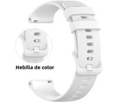 18mm Silicone Watch Band For Garmin Venu 3S/Venu 2S/Vivoactive 4S /Vivomove 3S/Forerunner 255S 265S Bracelet Wristband Strap