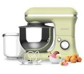 Batidora Amasadora Cecomixer Merengue 5l 1200 Green. 1200 W En 6 Niveles 5 Funciones Movimiento Planetario Diseño Elegante Bol De Acero De 5 L Y Accesorios Para Batir Y Amasar