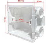 Israel wall power electrical socket 16A 4000W 1 2 gang 1way switch with USB Typec ports 86/146/147 outlets glass panel sockets