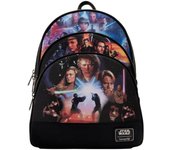 Mini mochila loungefly star wars trilogia 2