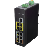 Switch HiPoE X-Security - 6 puertos PoE (RJ45) + 4 puerto Uplink (SFP) - Velocidad 10/100/1000 Mbps - 2 Puertos Hi-PoE / Consumo mÃ¡ximo 120W - VLAN/STP/RSTP/MSTP/ACL/QoS/802.1X - LACP/Static LAG/DHCP Snoop/DHCP Server