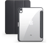 For iPad Case 10th 9 Gen Acrylic Clear Back Stand Cover For iPad 10 9 8 10.2 9.7 Pro 10.5 Air 11 5 Mini 7 6 Case with Pen Holder