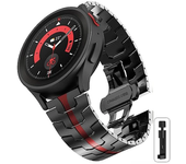 22mm 20mm Titanium Color Strap For Huawei Watch 4 Pro GT3 46mm For Samsung Galaxy Watch 5 Pro 45mm Gear S3 Stainless Steel Band