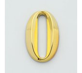 1pc Height 5cm Golden Home Sticker Address Door Label Gold Modern House Number