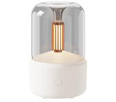 Difusor de aceites Esenciales, difusor de aromaterapia de 120 ml con función de apagado Automático, difusores ultrasónicos para aceites Esenciales, humidificador de vapor frío con Luces Cálidos, para el hogar y la Oficina