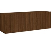 vidaXL Muebles para TV de pared 2 unidades 60x30x41 cm, Mueble de Salon, Mueble TV, Mueble TV salon, Mesa de TV, Mueble tele