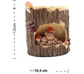 1pc Creative Cartoon Flowerpot Succulent Planter Lovely Green Plants Planter Flower Pot with Hole Home Garden Decoration Gift