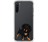 Funda Silicona Antigolpes para Xiaomi Redmi Note 8 (2019/2021) diseño Perros 04 Dibujos