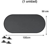 EAFC Cortina De Sol Para Coche Portátil Suministros Automotrices Con Ventosa De Vidrio Cubierta De Estilo Para Ventanas Laterales Material No Tejido Peso Ligero