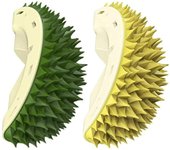 2 juguetes para gatos Durian en forma de esquina Tickler Cat Mint Self Hi Toy Hair Remover