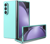 Anti-shock Matte Folding Case for Samsung Galaxy Z Fold 6 Fold 5 Fold 4 Fold 3 Fold 2 Fold 1 5G Thickened Lens Frame Protection
