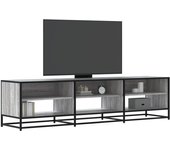 Mueble TV combinadoMueble de TV madera de ingeniería gris Sonoma 180x40x46 cm