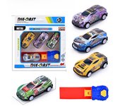 New Mini Alloy Pull-Back Car Boys Children'S Bouncing Car Simulation Fall-Resistant Model Toy Car Kindergarten Birthday Gift Set