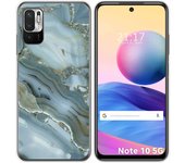 Tumundosmartphone Funda Gel Tpu para Xiaomi Redmi Note 10 5G / POCO M3 PRO 5G diseño Mármol 09 Dibujos
