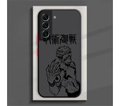 Cool Jujutsu Kaisen For Samsung Galaxy A73 A72 A71 A53 A52 A33 A15 A14 A13 A12 A05 4 S 5G Frosted Translucent phone Case