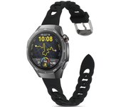 Correa de silicona para Huawei Watch GT 5 - 46mm / GT 5 - 46mm / GT 4 - 46mm / Amazfit GTR 4 / Bip 5 / Garmin Vivoactive 4, Diseño Cadenas Ancho 22mm