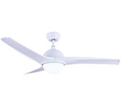 Ledkia Ventilador de Techo Aran Blanco 107cm Motor DC Wifi y Luz LED CCT