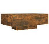 vidaXL Mesa de centro madera contrachapada 85x55x31 cm Blanco, Negro, Roble Sonoma Mesita de Salón o Comedor o Auxiliar Mesa de Café Meuble Salón