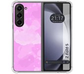 Funda Silicona Antigolpes para Samsung Galaxy Z Fold 5 5G diseño Acuarela 04 Dibujos