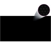 Película solar flotante PISCINA RECTANGULAR 10x5 m Negro