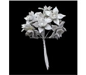 Flor de Porcelana Fría Realista y Duradera - Ideal para Manualidades