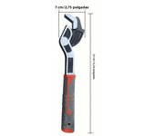 1pcs multifunctional self-locking wrench large opening pipe clamp plumbing pipe quick wrench hand tool