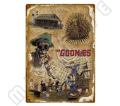 Classic Moive GOONIES Cinema Poster Tin Sign for Home Farmhouse Cafe Kitchen Bathroom Toilet Livingroom Wall Decoration