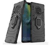 Armor Shockproof Case For Huawei Mate 60 50 50E 40 40E 30 20 20X 10 9 Pro Plus Lite Bumper Metal Ring Stand Back Cover
