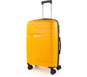 Itaca - Maletas De Viaje Medianas - Maleta Mediana 4 Ruedas - Maletas Medianas De Polipropileno , Maletas Viaje Resistentes Y Ligeras - Maleta De Viaje 20Kg, 65Cm - Maleta Viaje Rígida Con Candado TSA 7603360