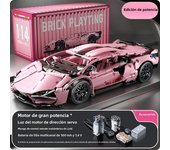 1:14 Technical Bugatti Building Blocks Lamborghini Hypercar Racing Car Model  Assemble Vehicle Bricks Toys For Boys Child Gifts