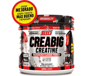 Creabig 200 Mesh Big - Creatina Monohidrato Micronizada 250gr - Sabores Fresh Rocket y Fresh Dark Blood