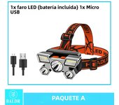 5 LED USB Rechargeable Headlamp 18650 Built in Battery Headlight Portable Head Flashlight Working Light Fishing Camping Lantern