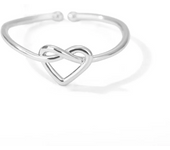 Stainless Steel Rings for Women Gold Color Couple Heart Ring 2024 Trend New Wedding Aesthetic Luxury Jewelry anillos mujer