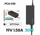 PCA-038 Cargador Portátil para Dell 19V 1.58A 5.5*1.7mm 30W
