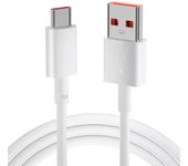 Cable xiaomi usb macho / usb-c macho 1m 6a 120w white
