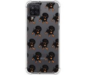Funda Silicona Antigolpes para Samsung Galaxy A12 diseño Perros 10 Dibujos