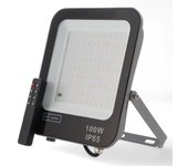 PROYECTOR LED 100w 6000K CON SENSOR www.adocevoltios.com