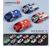 Shooting Car Racing Set - Boy Alloy Car Sliding Racing Model - Mini Pocket Shooting Car - Puzzle Education, Brain Development -
