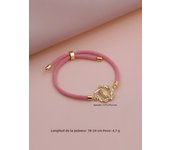 Simple Versatile Plated Gold Copper Zircon Sunflower Shaped Virgin Mary Adjustable Rope Chain Women Religious Bracelet Jewelry