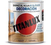 BARNIZ ECO DECO WB BTE CASTAÑO 0.25L TITAN