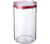 TATAY Bote de Cocina 2L Transparente-Rojo