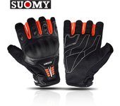 SUOMY Half Finger Motorcycle Gloves Summer Breathable Motorcyclist Gloves Motocross ATV MTB Moto Biker Cycling Gloves